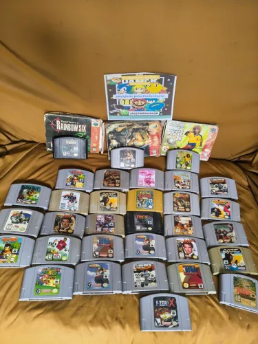 Cartuchos originais de Nintendo 64