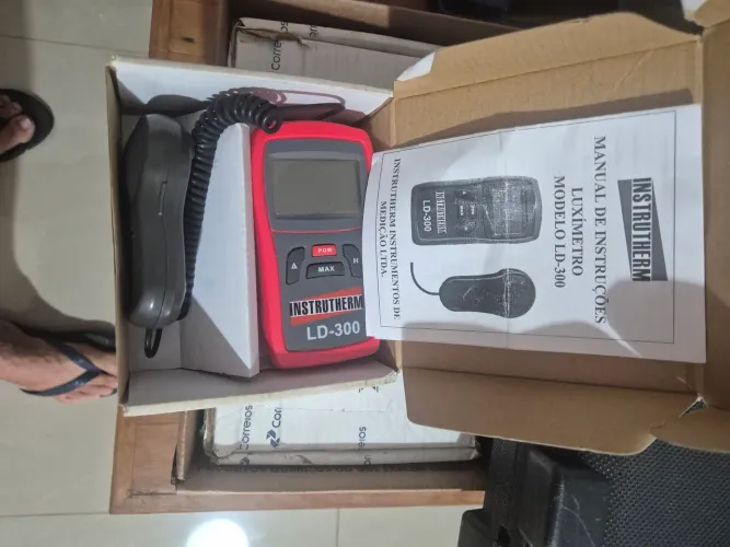 LUXIMETRO DA INSTRUTHERM 
