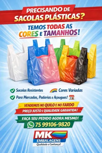 Sacola plastica