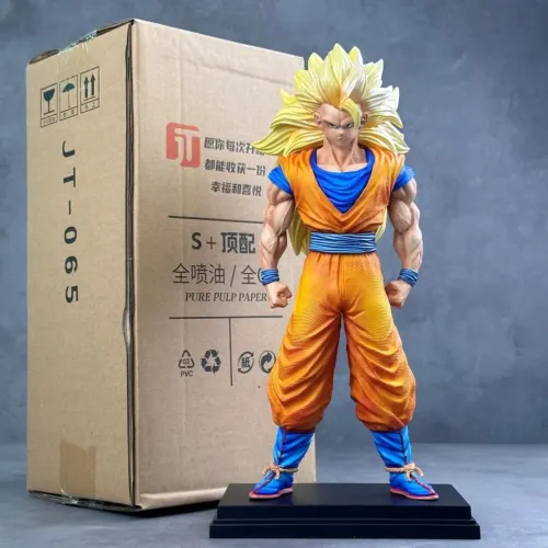 Dragon Ball Z Goku Super Saiyajin 3 JT GK PVC Action Figure 