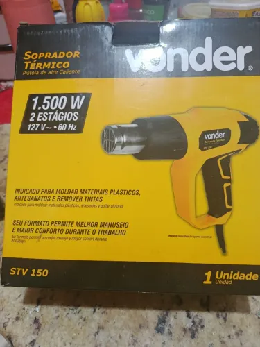 Vendo um soprador térmico 1.500w 2 estágios 127~.60Hz