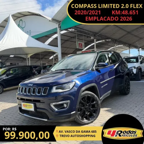 Jeep Compass Limited 2.0 4X2 Flex 16V Aut. 2021