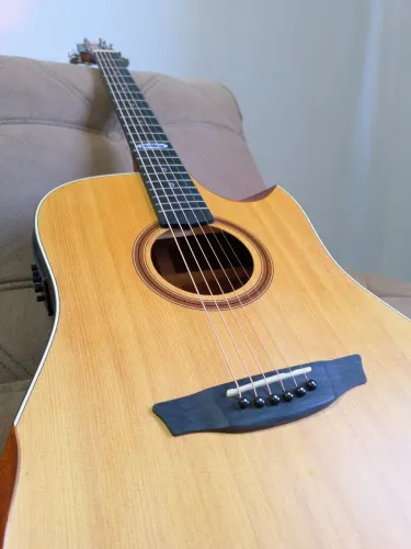 Violão Folk Strinberg Sd201 Hcr Ns Black+bag+ Kit Completo