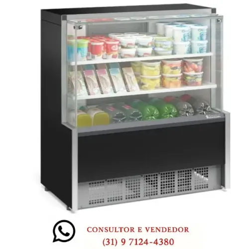 Balcão Refrigerado 1,25M 2 Placas Gelopar