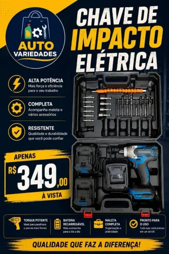 Chave de Impacto elétrica.