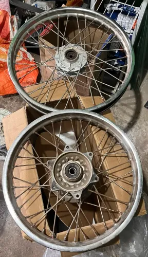 Par de roda broa 150