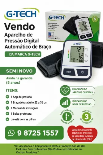 Aparelho de Pressão Automático