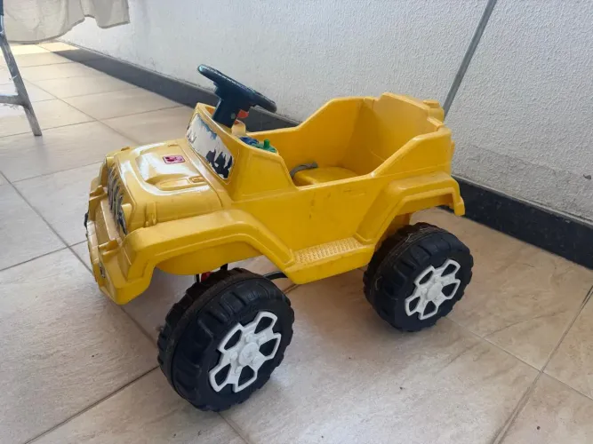 Carrinho Mini Jeep Bandeirantes 