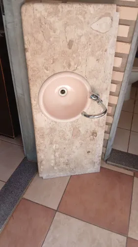 TAMPO DE GRANITO MAIS PIA PARA BANHEIRO