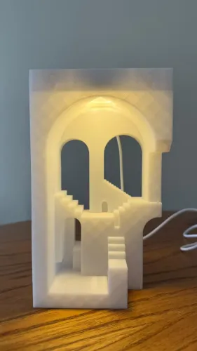 Luminaria Monument Valley com Controle de Iluminação