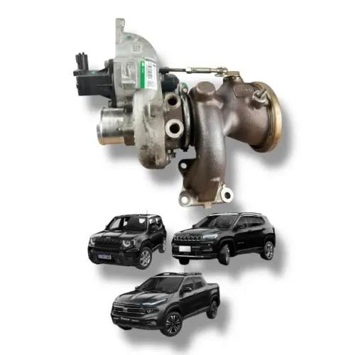 Turbina 1.3 Turbo T270 Fiat Toro Jeep Renegade Compass 2021 á 2025