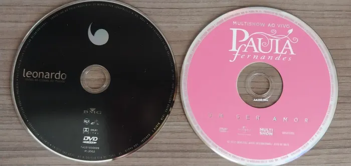 DVDs Paula Fernandes e Leonardo