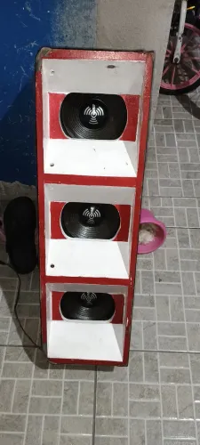 3 médio Magnum 250w com caixa régua top