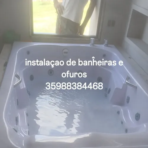 instalacao e consertos de ofuros banheiras e spar