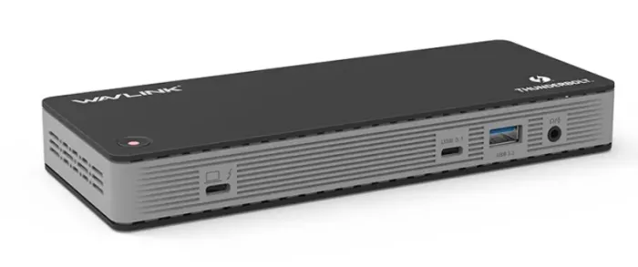 Dock Thunderbolt 3 Wavlink modelo UTD21B usado, funcionando 100%