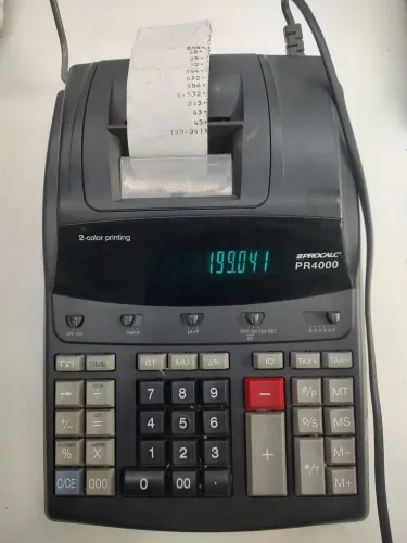 Calculadora registradora 