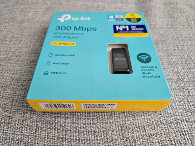 Adaptador USB Mini Wireless N tplink TL-WN823N 300mbps