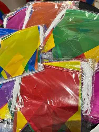 Kit 10 pc Bandeirolas Juninas 10 metros cada!