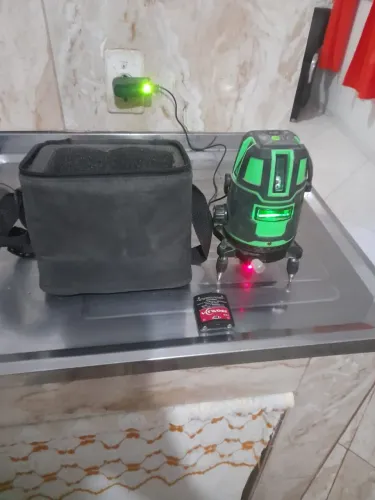 Nível a laser Verde Profissional / 5 linhas