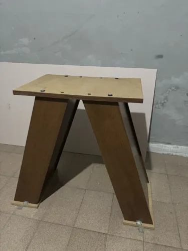 Mesa de vidro com 6 cadeiras