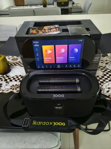 Caixa de som Karaokê Joog Shell S1 Ikarao
