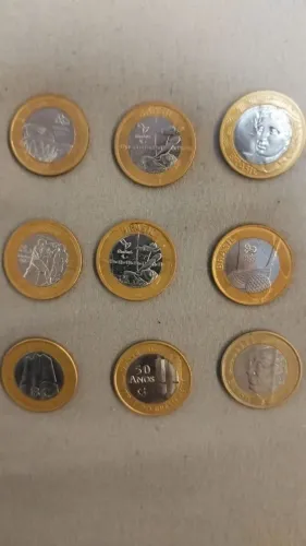 Moedas antigas 