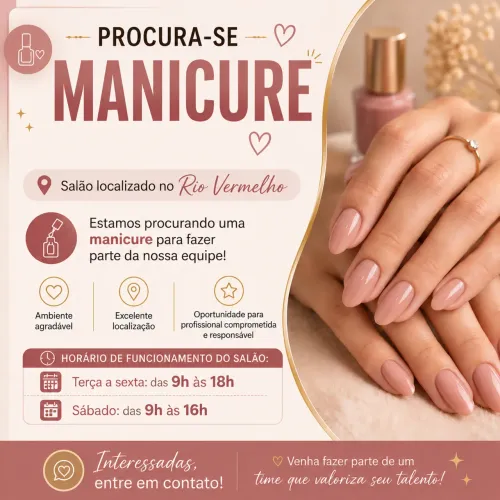 Preciso de manicure