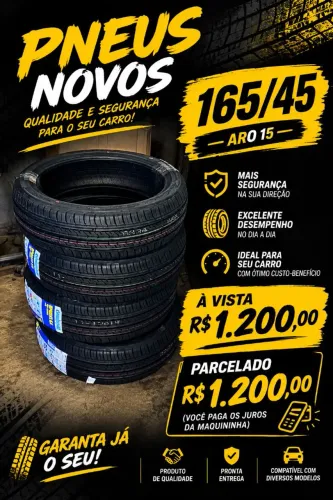 Pneu para carro 165/45 r15
