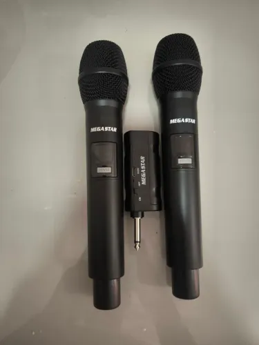 Microfone karaoke recarregável