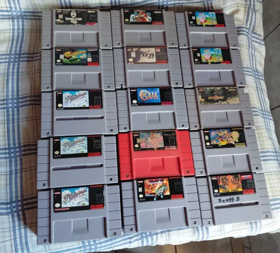 Cartucho super Nintendo originais (Apartir 100.00)