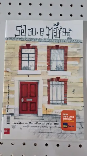 Livro Selou e Maya coleção Itaú