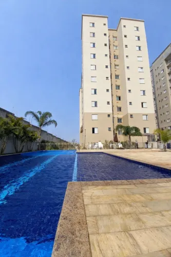 Apto 2 Dorm. Piscina Aquecida | Garagem coberta | 8ª andar | Bairro Tingui