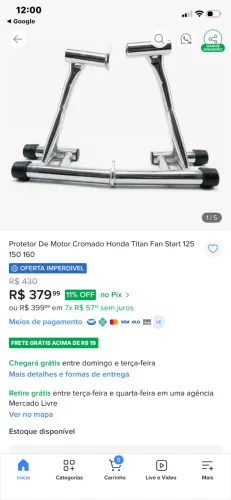 Protetor Stunt Race cromado