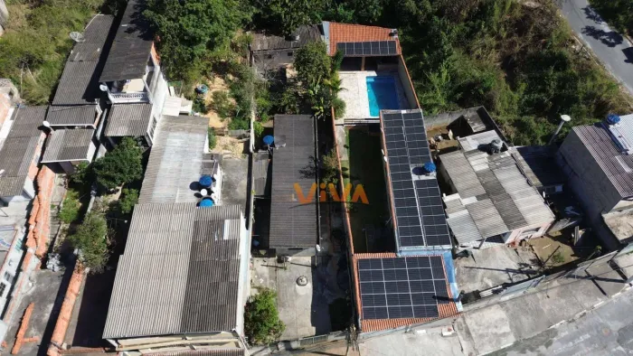 Terreno com 3 casas, 465 m² por R$ 400.000 - Estância Lago Azul - Franco da Rocha/SP