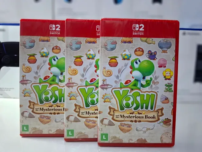 Yoshi and the Mysterious Book  - Mídia física Novo lacrado