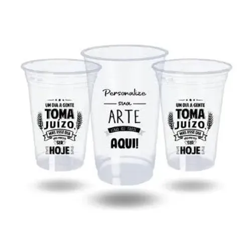 Copo descartáveis personalizados 