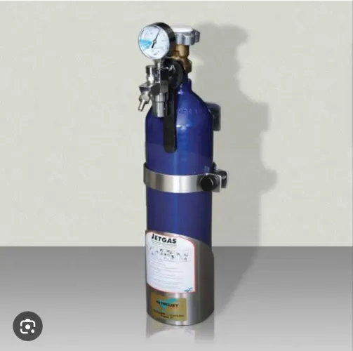 Jetgás Chantilly Nitrojet - 2 cilindros de aço para gás N20 - capacidade 2Kg cada