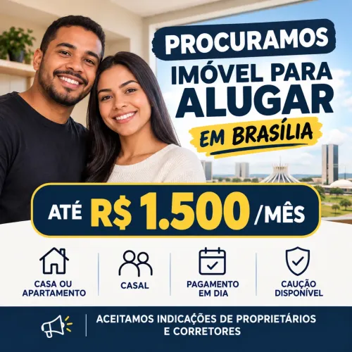 Aluguel - casa ou apartamento | procura-se