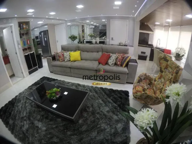 Apartamento com 3 dormitórios à venda, 128 m² por R$ 1.430.000,00 - Centro - Santo André/S