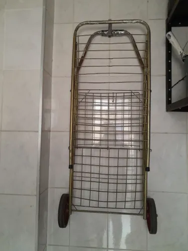 Carrinho de feira dobrável