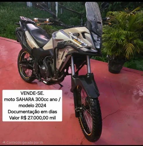 MOTO SAHARA 300cc