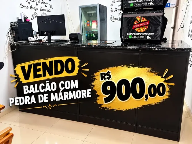 Vendo balcão ideal para caixa ou atendimento