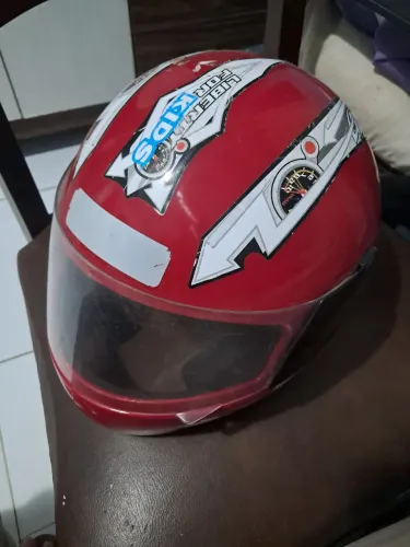 Capacete de moto pra criança