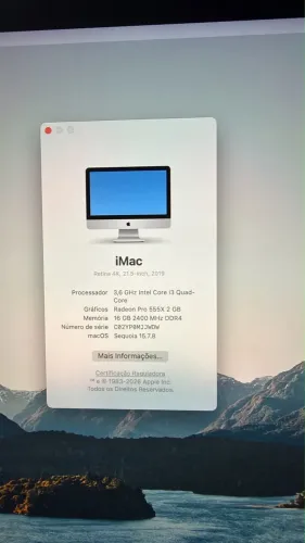 iMac 2019 21 Polegadas 4K