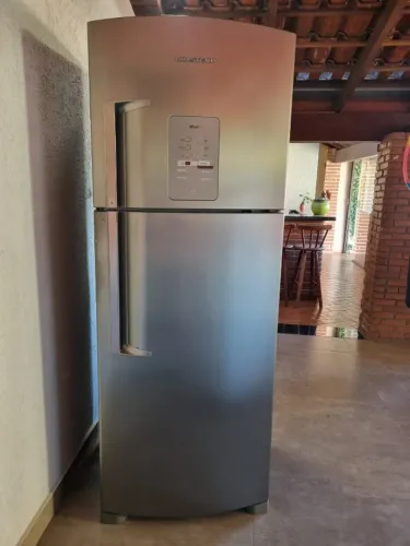 Geladeira Brastemp Frost Free Inox 429 Litros BRM50 - 127V