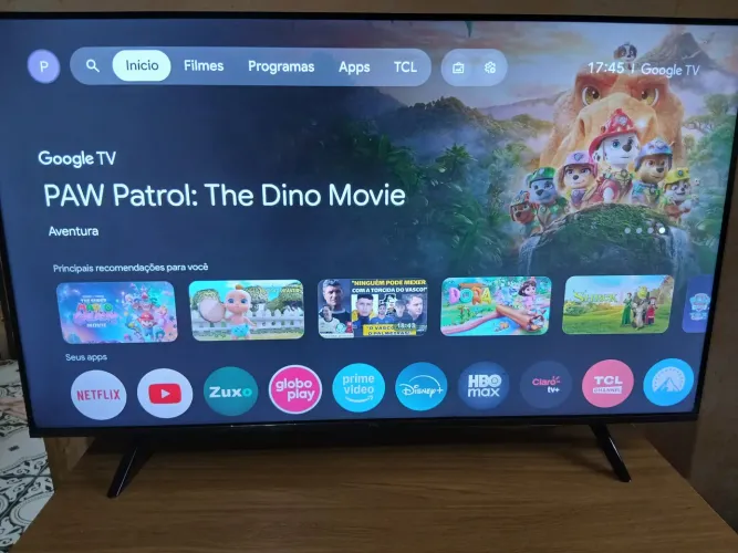 Vendo TV TCL de 43 polegadas smart e Android, nova
