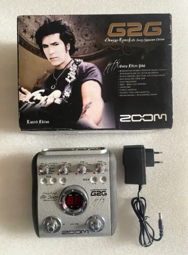 Pedaleira Zoom G2g George Lynch G2 C/ Fonte