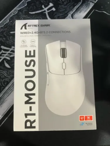 Mouse Gamer Attack Shark R1 Novo Sem Uso