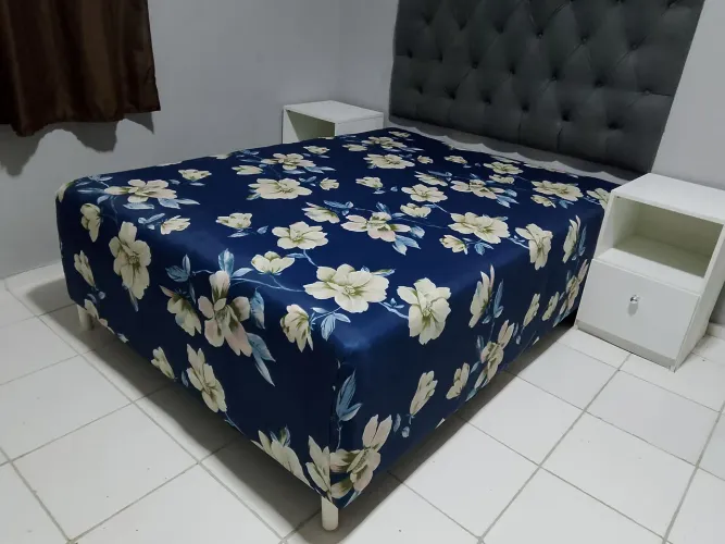 Cama box casal Nova de espuma