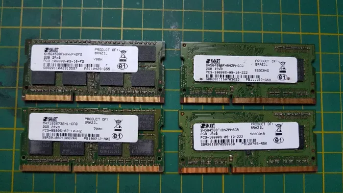 Memória RAM SMART 2GB DDR3 Notebook
